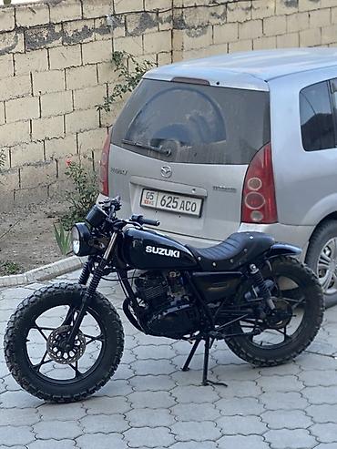 мотоцикл буу: Классический мотоцикл Suzuki, 125 куб. см, Бензин, Взрослый, Б/у — 1