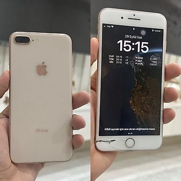 Mobil telefonlar: IPhone 8 Plus, 64 GB, Qızılı, Qırıq — 1