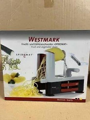 Ostala kuhinjska oprema: Spirala za voće i povrće Westmark Spiromat – ručni spiralizator sa — 14