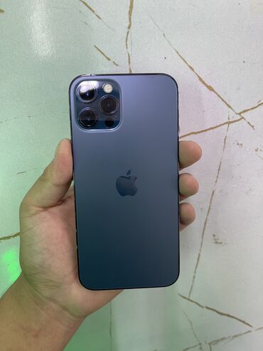 айфон 12 новый: IPhone 12 Pro, Б/у, 128 ГБ, Синий, Кабель, 75 %