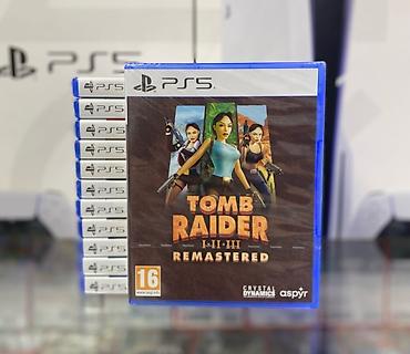 PS5 oyun diski – Tomb Raider I-II-III Remastered - Platforma