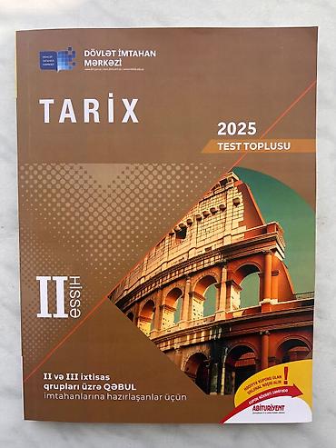 Testlər: Məhsul: DİM “Test Toplusu 2025” kitabları dəsti Tərkib: - Riyaziyyat — 5