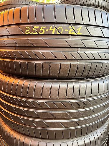 Шины 255 / 40 / R 21, Лето, Б/у, Пара, Корея, Kumho