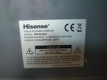 TV HISENSE 106SAMSUNG TELEFUNKEN | Pali radi nema sliku ima ton