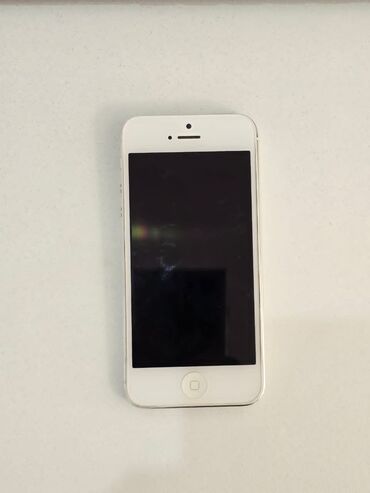 apple iphone 5 16gb: IPhone 5, Колдонулган, 16 ГБ, Ак