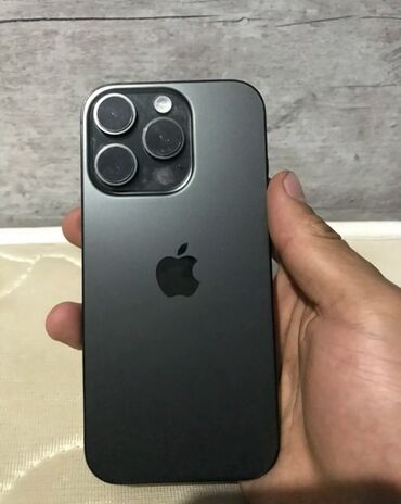 плата на айфон 5s: IPhone 15 Pro, Колдонулган, 256 ГБ, Кара, Заряддоочу түзүлүш, Каптама, Куту, 85 %
