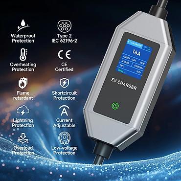 changan adapteri: AFYEEV 3.5kw GB/T avtomobil şarj cihazı Ağıllı Wi-Fi tətbiqi Daxili — 7