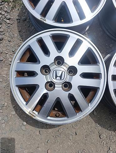 15: Литые Диски R 15 Honda, Комплект, отверстий - 5, Б/у — 3