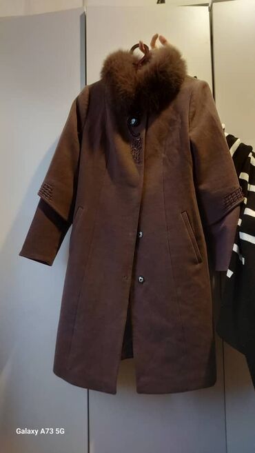 пальто длинное: Пальто, Зима, Длинная модель, L (EU 40)