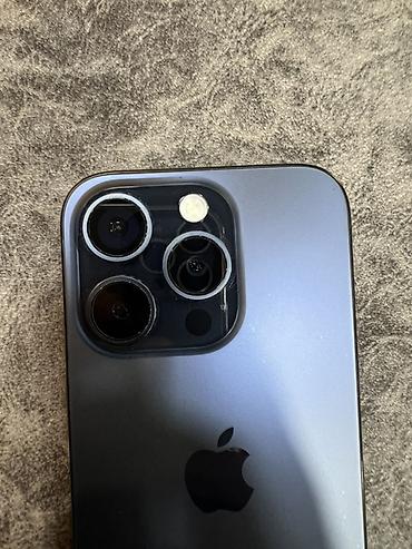 apple notebook: IPhone 15 Pro, 256 GB, Blue Titanium, Face ID — 3