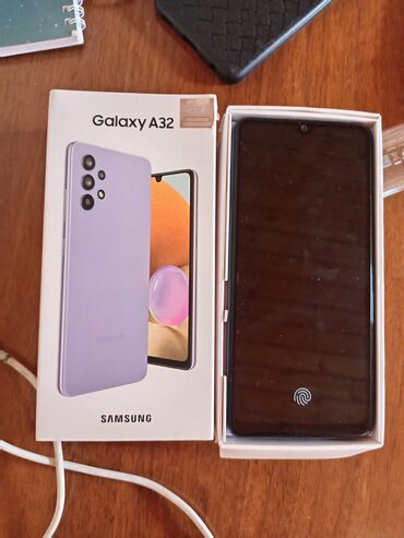 samsunq a72: Samsung Galaxy A32, 64 GB, rəng - Çəhrayı, Sensor, Barmaq izi, İki sim kartlı