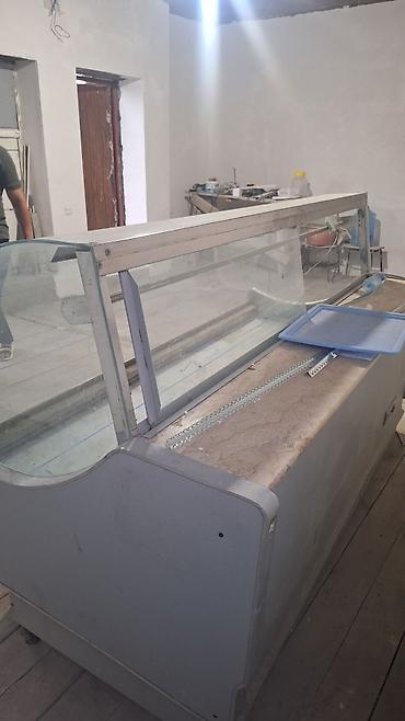 vitrin panel: Sənaye tipli vitrinli soyuducu - Tip: Üstü şüşəli, ön tərəfi yekə — 6