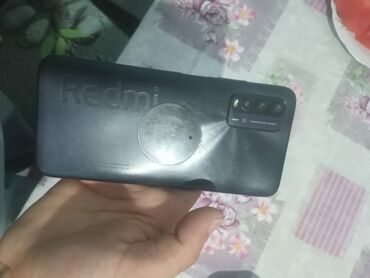купить кнопочный телефон в баку: Redmi 9T, 128 GB, rəng - Qara, Barmaq izi, İki sim kartlı, Face ID