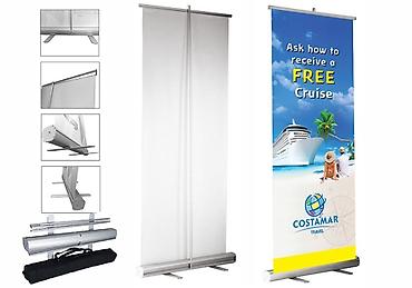 Reklam lövhələri: Roll-up banner stendi – sərgi, təqdimat, mağaza içi reklam və — 1