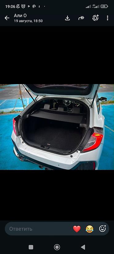 bye e5: Honda Civic: 2018 г., 1.5 л, Автомат, Бензин, Хэтчбэк — 5