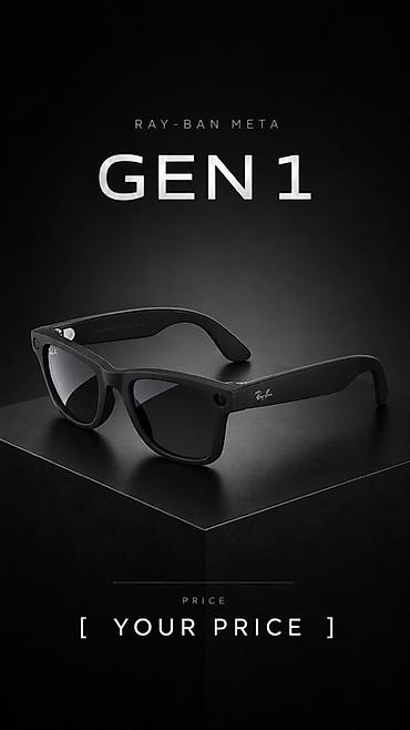 ağıllı eynək: Ray-Ban | Meta GEN 1 ağıllı eynək – Wayfarer dizaynı - İnteqrə — 1