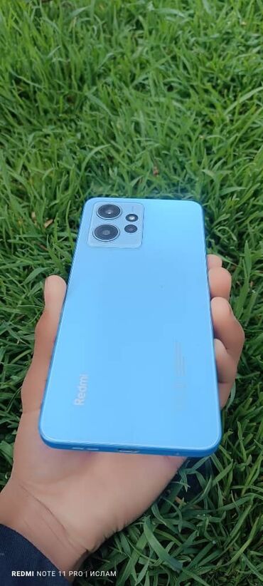 телефон ми 9: Xiaomi, Redmi Note 12, Б/у, 128 ГБ, цвет - Синий, 2 SIM