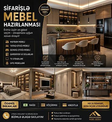 mal peyini: Sifarişlə Mebel Hazırlanması Eviniz, ofisiniz və obyektiniz üçün hər — 1