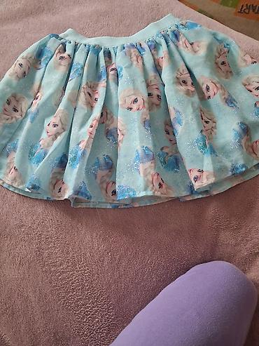 farmerke sorc: Očuvana dečija suknjica H&M x Disney “Frozen” (Elsa) - Brend — 2