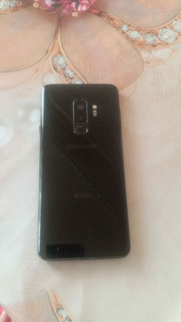 samsung s9 qiyməti: Samsung Galaxy S9 Plus, 64 GB, rəng - Qara, Sensor, Barmaq izi, İki sim kartlı