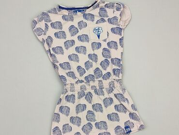 błękitna sukienka elegancka: Sukienka, 4-5 lat, 104-110 cm, stan - Bardzo dobry