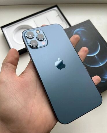 IPhone 12 Pro Max, 128 GB, Matte Midnight Green, Zəmanət, Simsiz şarj, Face ID