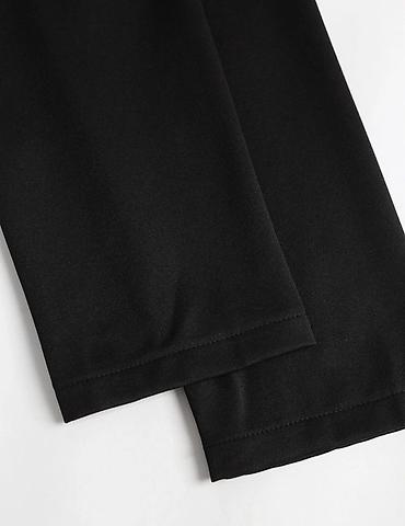 Верхняя одежда: Qadınlar üçün ofşoulder (çiyin açıq) qara jaket/bluzon - Model — 5