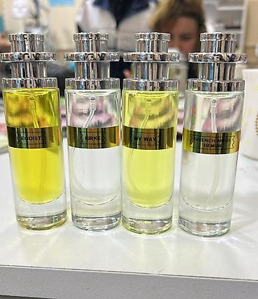 Ətriyyat: Məhsul: Brend ətir seçkiləri – şüşə sprey flakonlarda Təsvir: - Qoxu — 2