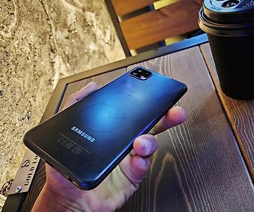 Samsung: Samsung Galaxy A22 5G, Б/у, 128 ГБ, цвет - Черный, 2 SIM — 12