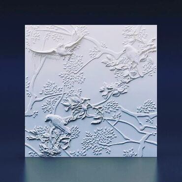 Kağız oboylar: 3D panel,paduqa ve kant gipsden isdeyinize uygun zakaz qebul olunur — 2