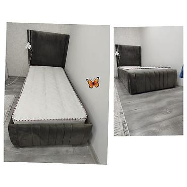 intex matras: Çarpayı və soyuducu satılır - Çarpayı: 180 sm ölçüdə, yumşaq parça — 1