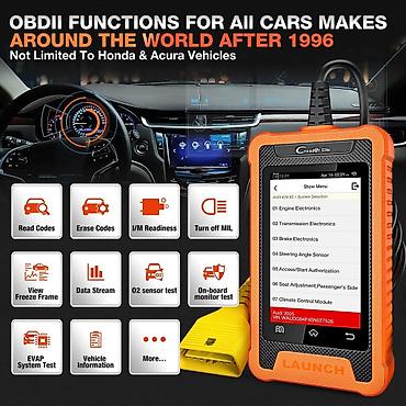 Alati za automobile: Novo - LAUNCH X431 Creader Elite OBD2 za Honda / Acura — 8
