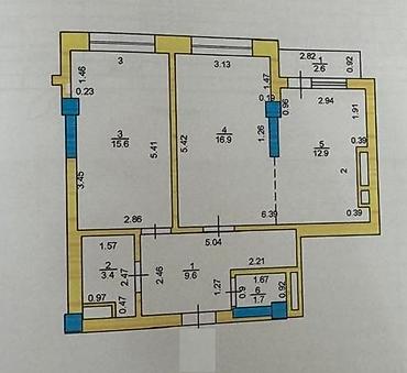 Продажа квартир: 2 комнаты, 63 м², Элитка, 2 этаж, Дизайнерский ремонт — 17