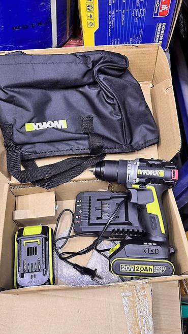 lithium: Аккумуляторная дрель‑шуруповерт WORX WU182X Комплектация: - — 2