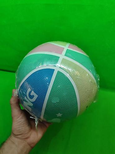 Игрушки: Мяч баскетбольный для игры детям и взрослым🏀 Комплектация товара: 1 — 4