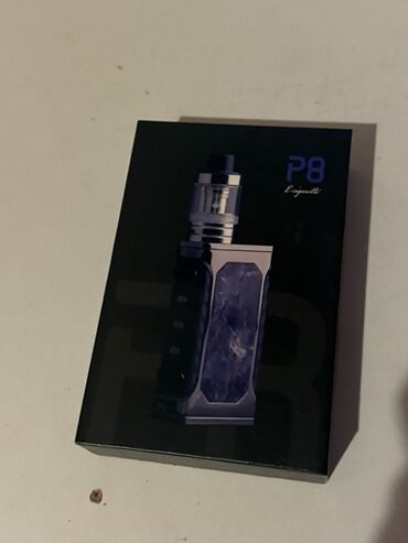 Qəlyan, vayp və aksesuarları: P8 E-cigarette – elektron siqaret cihazı - Model: P8 - Korpus: metal