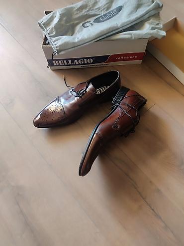 Ayaqqabılar: Bellagio Collezione klassik kişi ayaqqabıları - Model: Şnürlü, zərif — 2