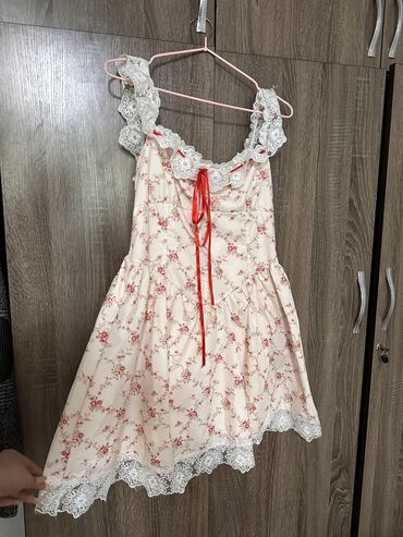 Повседневные платья: Повседневное платье, Китай, Лето, Короткая модель, 2XL (EU 44)