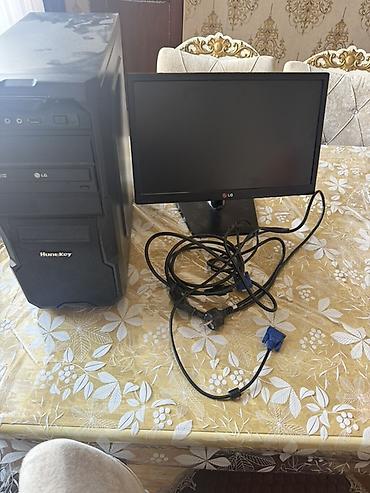 lg monitor: Masaüstü kompüter dəsti – Hunkey korpus + LG monitor Tərkib: - Hunkey — 1
