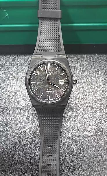 карбоновый: Tissot PRX Powermatic 80 Carbon – швейцарские автоматические часы с — 5