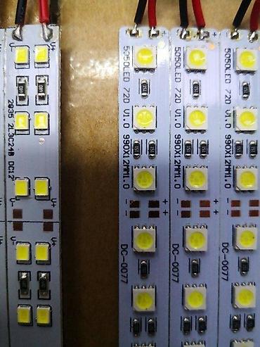 Rasveta: Led Moduli 12V za izradu svetlećih reklama lampi 65000k. Moduli na — 6