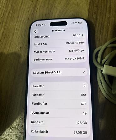 iphone 11 pro islenmis: IPhone 16 Pro, 128 GB, Qara, Face ID — 3