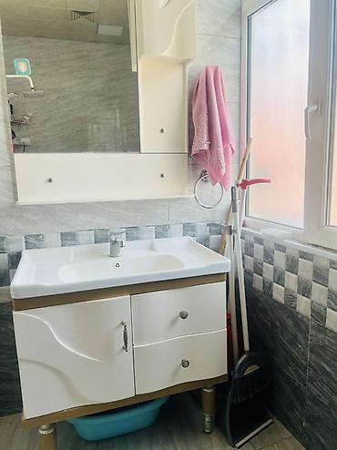 Ev və bağ: Vanna otağı üçün “tumba + lavabo + güzgülü şkaf” dəsti - İkili dəst — 2