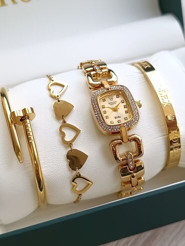 Saat dəstləri: Yeni, Klassik Saat dəsti, rəng - Qızılı -da lalafo.az — 7 Saat dəstləri: Yeni, Klassik Saat dəsti, rəng - Qızılı — 7