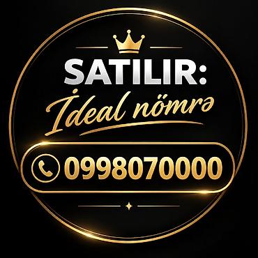 Məhsul: Prestijli mobil nömrə Təsvir: - Növ: “İdeal nömrə” (asandan