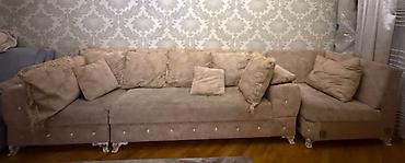 künc divan gəncə: Endirim edildi. Künc divan 180₼.açılır,baza — 1