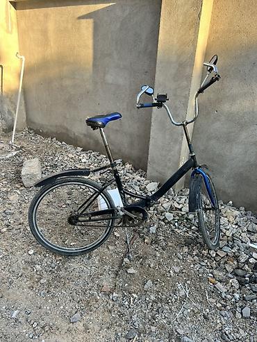 velocruz velosiped: Şəhər tipli velosiped - Rəng: qara-göy - Korpus: aşağı keçidli — 2
