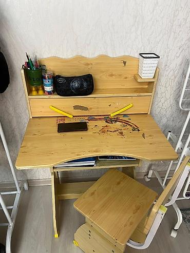 шезлонг детская качалка: Детский письменный стол
Комплект: стол + стул — 1
