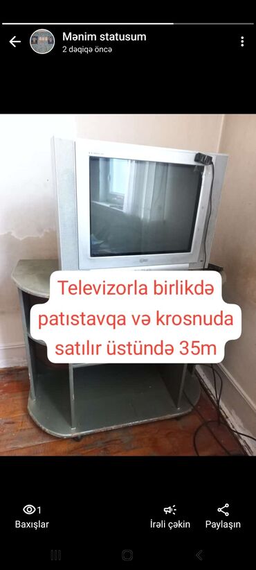 televizor gence: İşlənmiş Televizor LG LCD Ünvandan götürmə