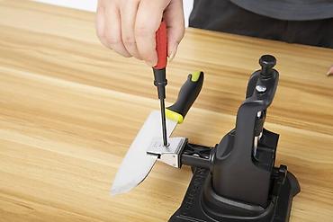 Охотничьи ножи: Точильная система RIECI RC-001A, точилка, точильный станок. Один из — 6